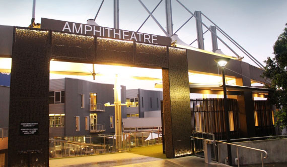 ampitheature entrance