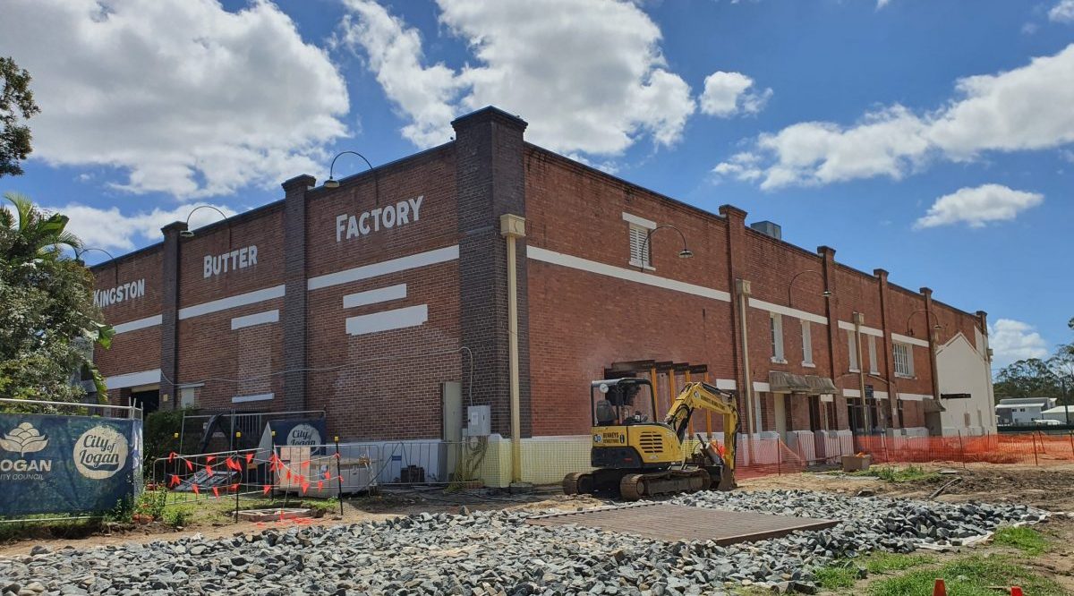 Current project: the iconic Kingston Butter Factory